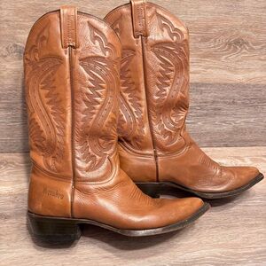 Men's Mezcalero western boots 10 EE Rich Brown Cowboy Boots Pointed Toe